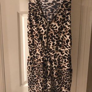 Bebe leopard romper